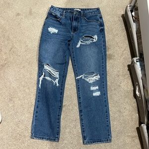 Forever 21 Ripped Jeans